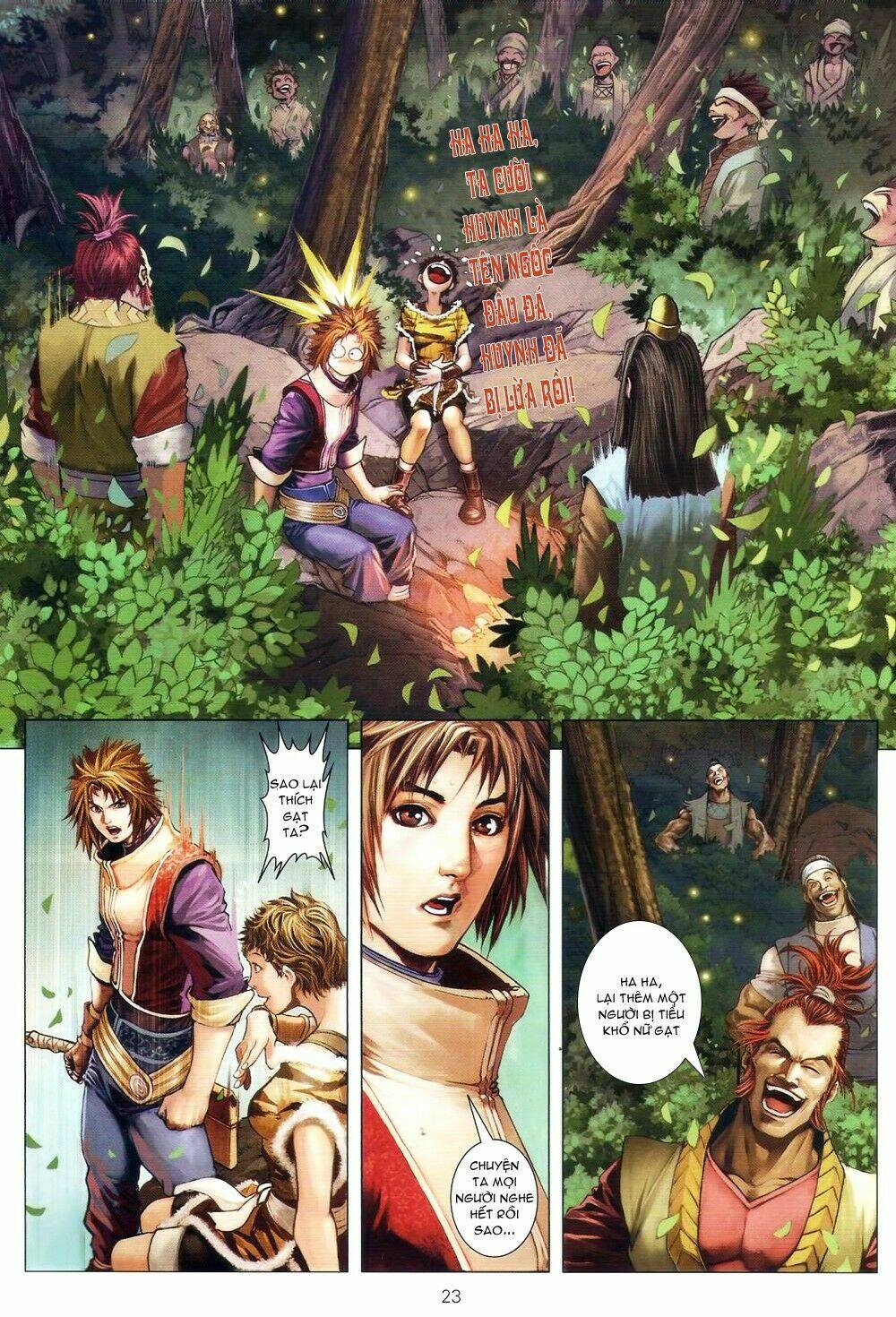 ôn thuỵ an quần hiệp truyện chapter 73 23