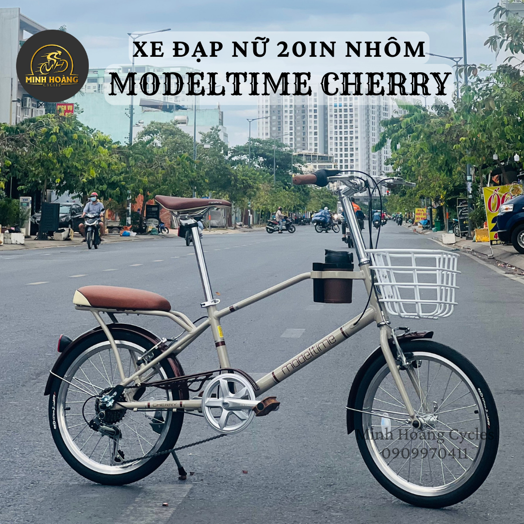 XE ĐẠP NỮ 20IN MODELTIME CHERRY FUHACHI