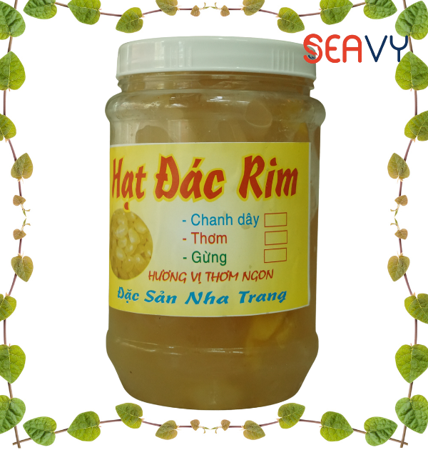 Đặc Sản Nha Trang - Hạt Đác Rim Thơm Hộp Seavy 500G