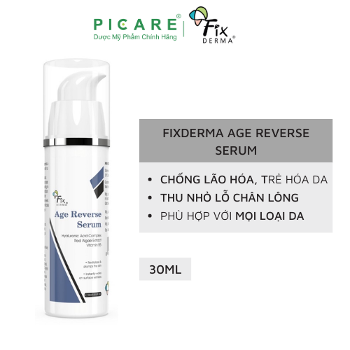 Serum Dưỡng Ẩm Phục Hồi Trẻ Hóa Làn Da Fixderma Age Reverse Serum 30ml