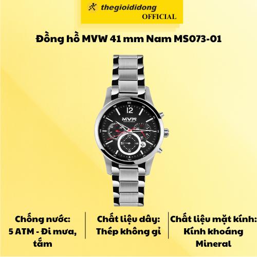 Đồng hồ MVW 41 mm Nam MS073-01 - Hàng Chính Hãng