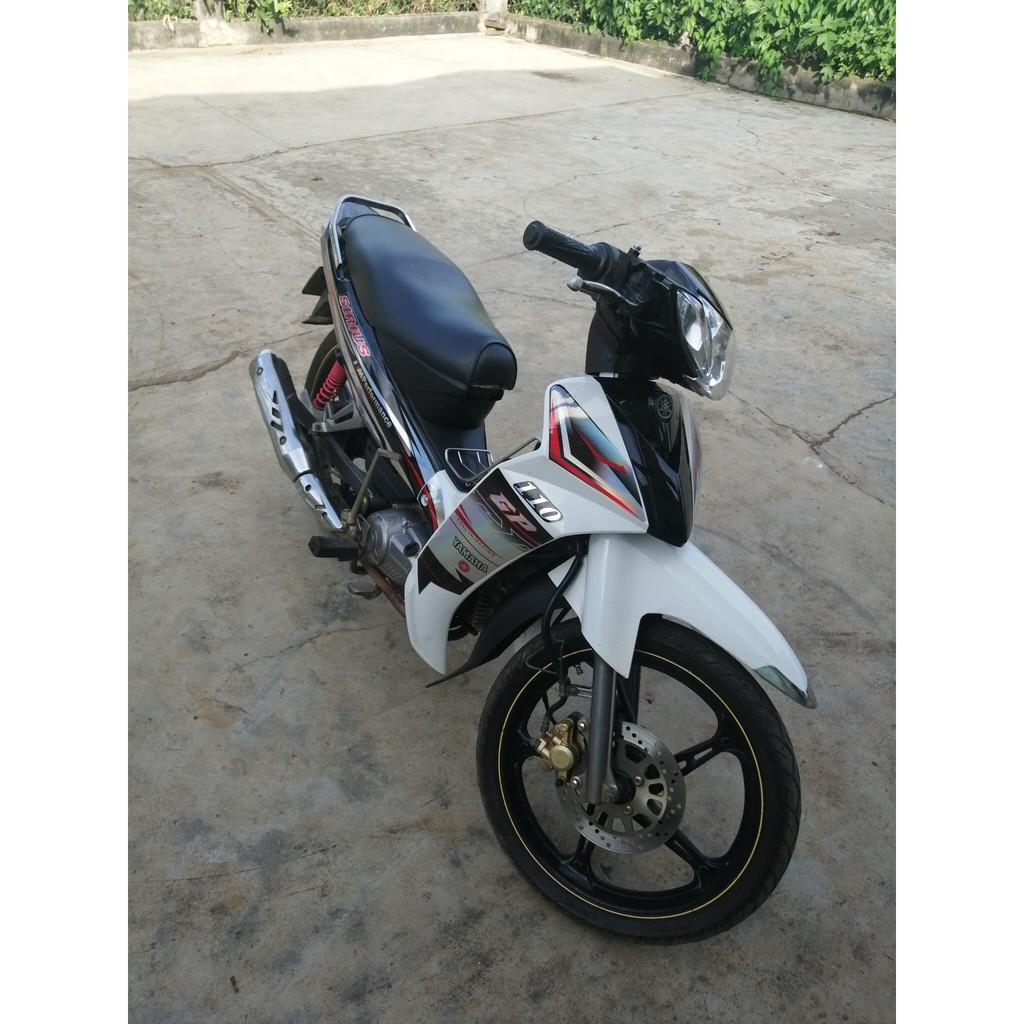 Tem sirius 110 bạc đỏ crom