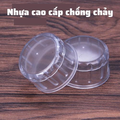 Nắp bình lắc pha chế shaker bằng nhựa cafe cocktail cao cấp đẹp dày dặn phù hợp với bình 350ml-500ml-700ml-1000ml