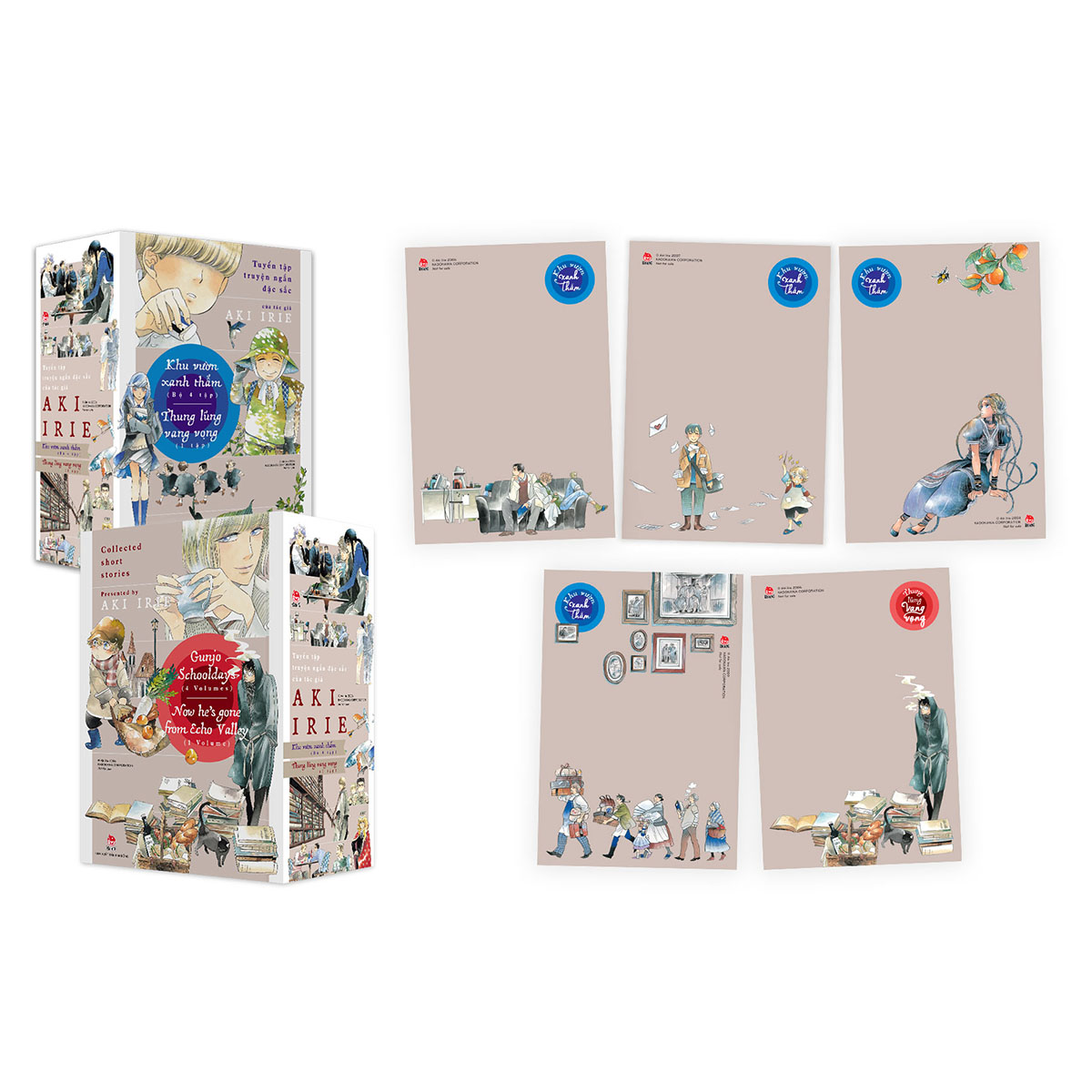 Boxset Tuyển Tập Truyện Ngắn Đặc Sắc Của Tác Giả Aki Irie