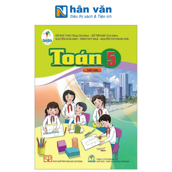 Toán Lớp 5 - Tập 2 (Cánh Diều) (Chuẩn)