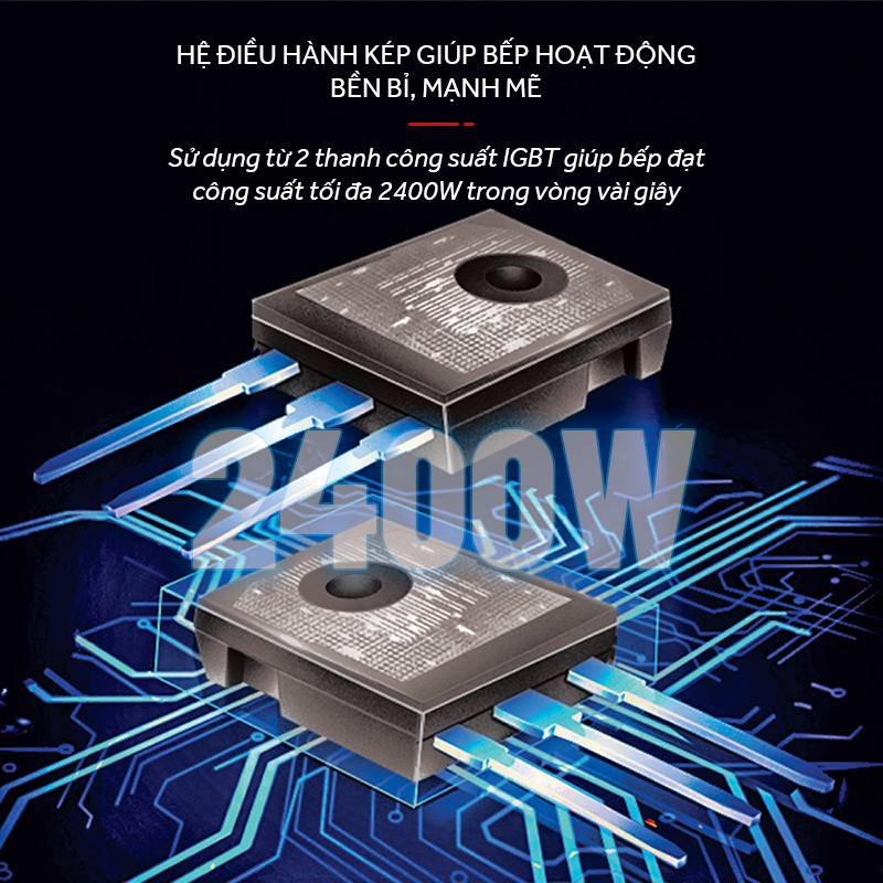 Bếp 3 Âm 2 Từ - 1 Hồng Ngoại Premium Nagakawa NAG1253M - Hàng Chính Hãng