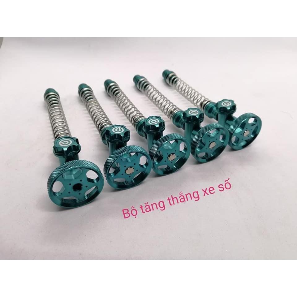 NÚT CHỈNH CÀNG THẮNG SỐ MÀU VÀNG (TẶNG KÈM LOXO INOX304 NHƯ HÌNH)