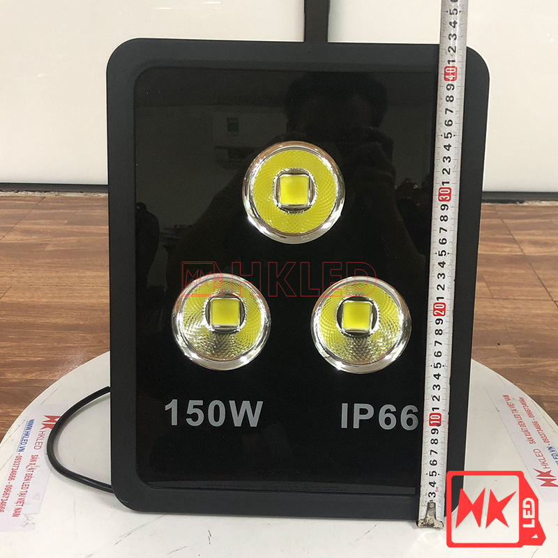 HKLED - Đèn pha tròn vuông LED ngoài trời 150W - IP65 - DPTV150