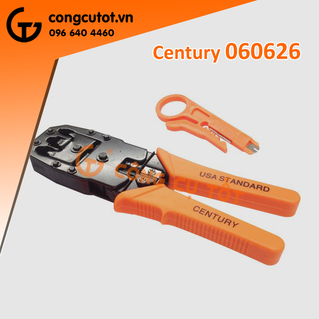 Kìm bấm cos mạng và điện thoại Century 060626