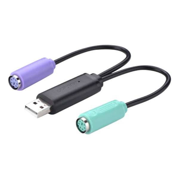 USB to PS/2 adapter cableblister package Ugreen 20219-Hàng Chính Hãng