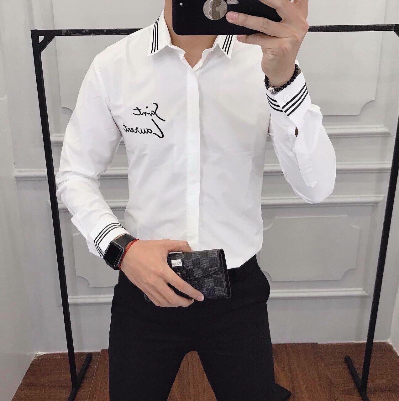 ÁO SƠ MI NAM DÀI TAY BODY KHÔNG NHĂN