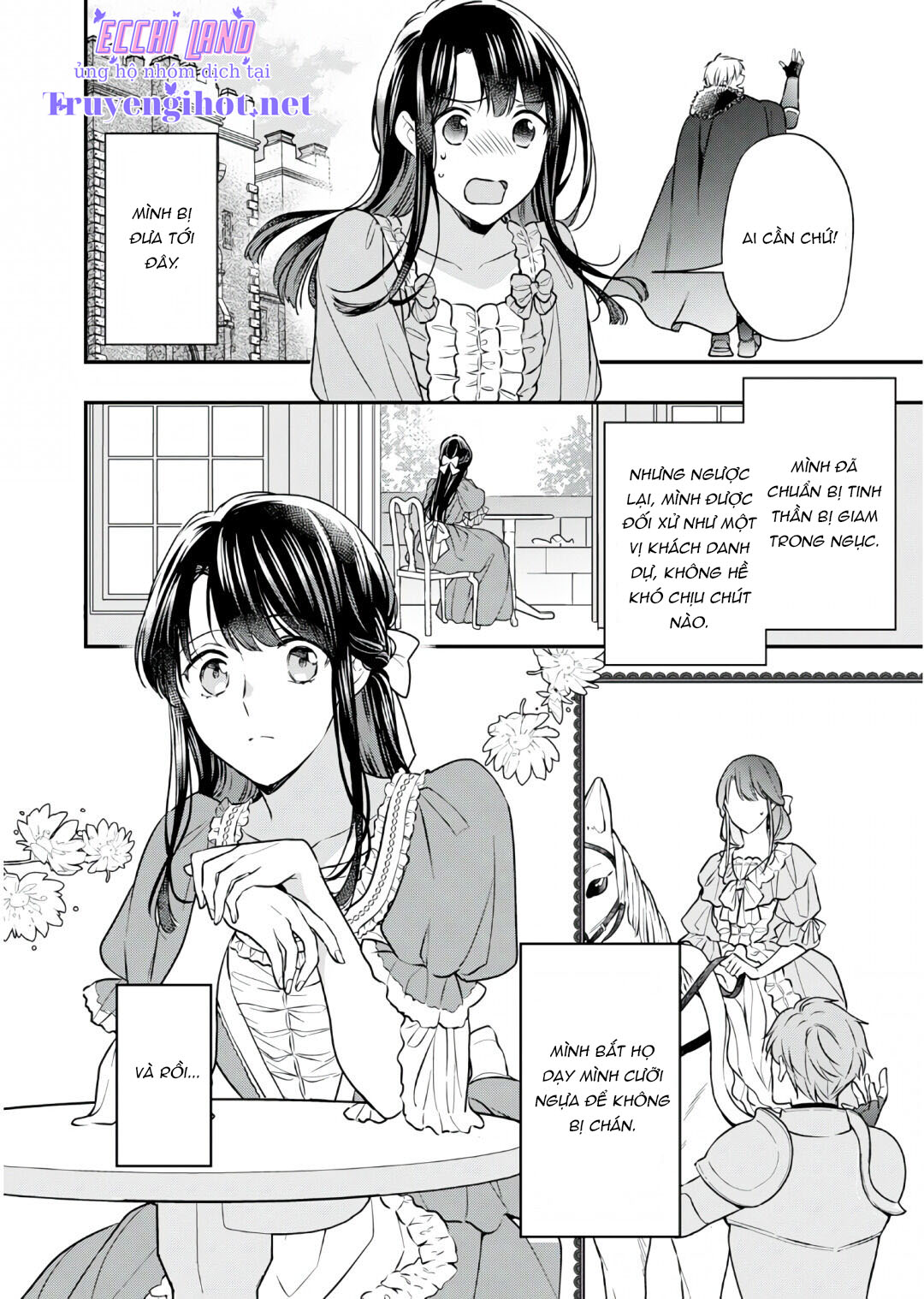 xuyên vào thế giới khác, trở thành thế thân cho công chúa rồi bị bạo chúa mang đi chapter 3.1 14