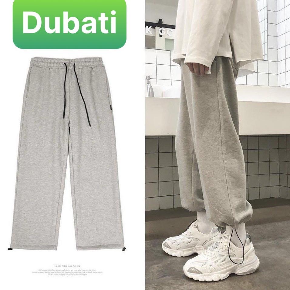 QUẦN JOGGER THỂ THAO NAM NỮ ỐNG BO HỌA TIẾT TRƠN PHONG CÁCH CAO CẤP- DUBATI FASHION