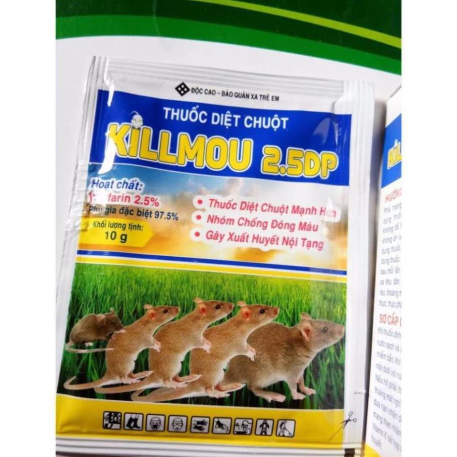 Thuốc diệt chuột Killmou thế hệ mới - ENASAKILLMOU 2,5DP 10g