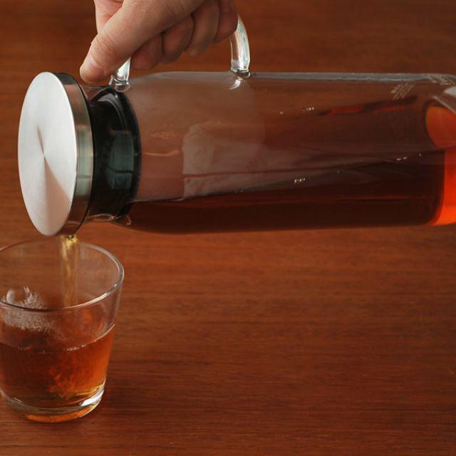 Bình nước thủy tinh Iwaki 1L có quai