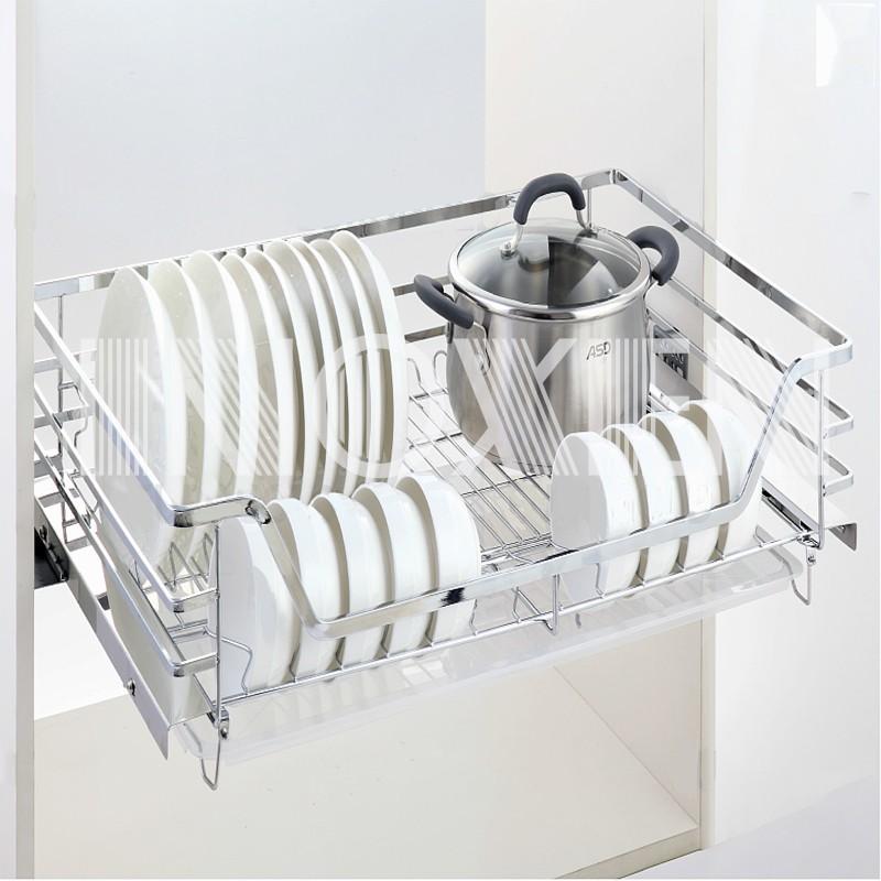 Giá xoong nồi bát đĩa đa năng- inox nan dẹt