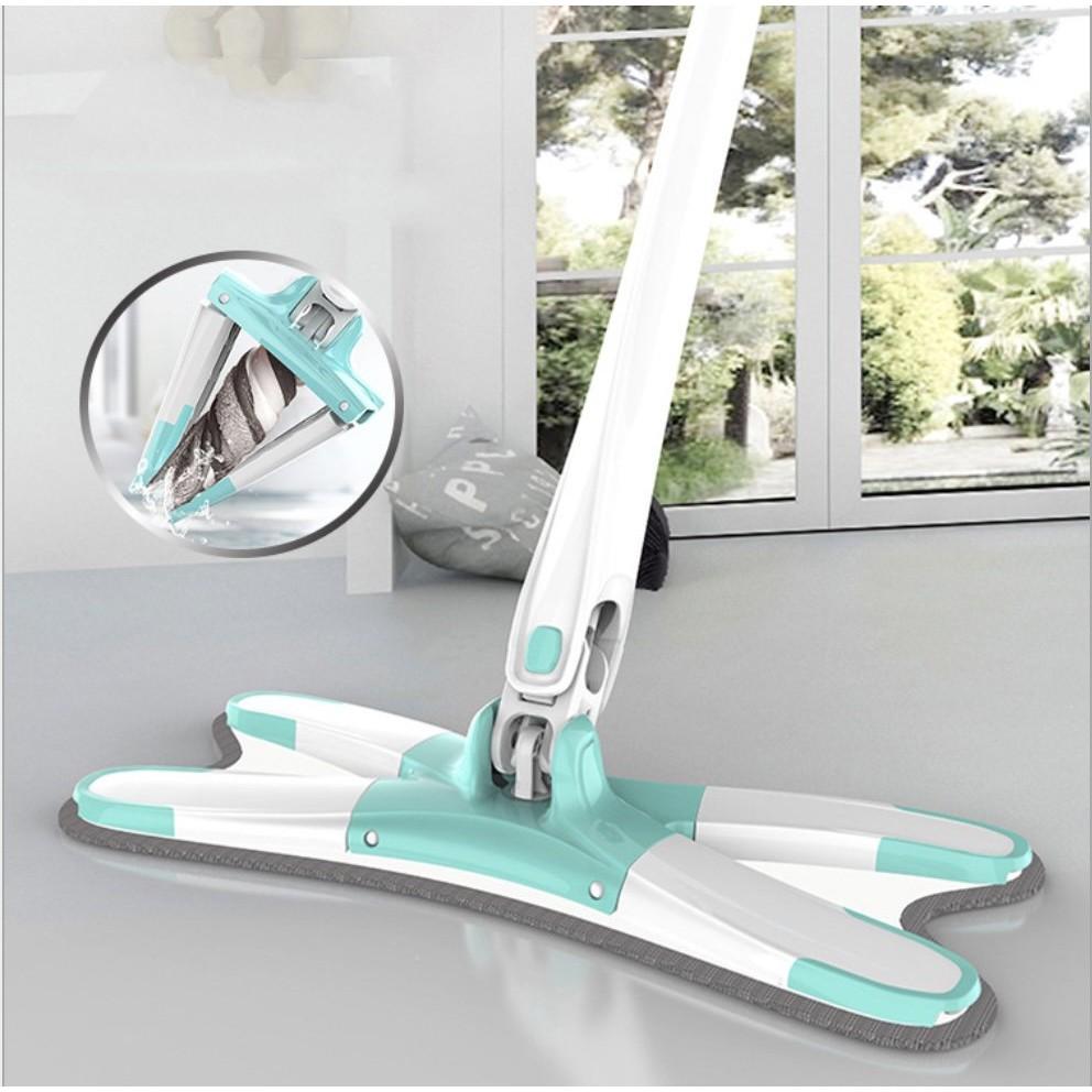 Cây lau nhà tự vắt không chạm tay BLUE TORNADO  - AsiaMart