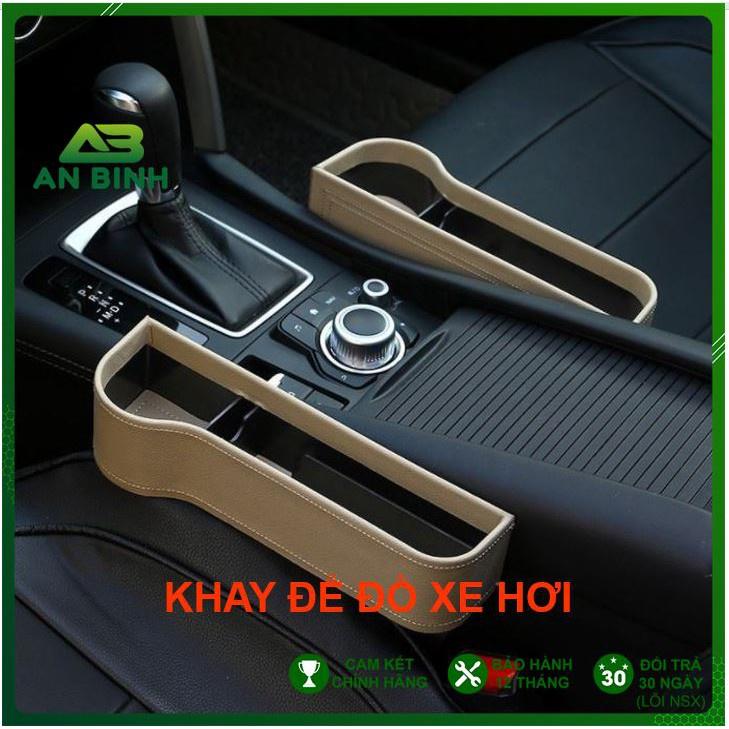 Khay Đựng Đồ Ô Tô – Khay Để Đồ Khe Ghế Ô Tô – Đựng Đồ Dùng Cá Nhân Đa Năng Hai Bên Ghế Lái Và Ghế Phụ