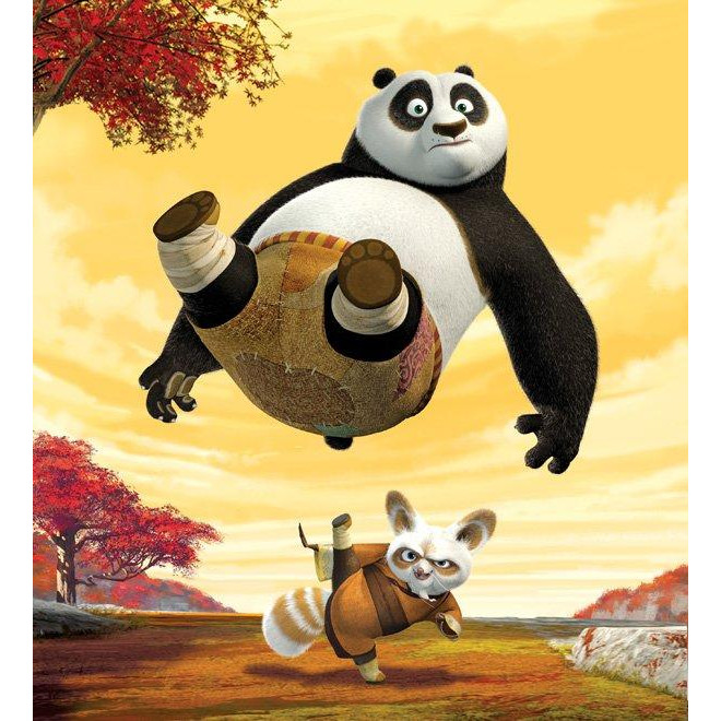Mua Tranh Tô Màu Sơn Dầu Theo Số Kung Fu Panda | Tiki