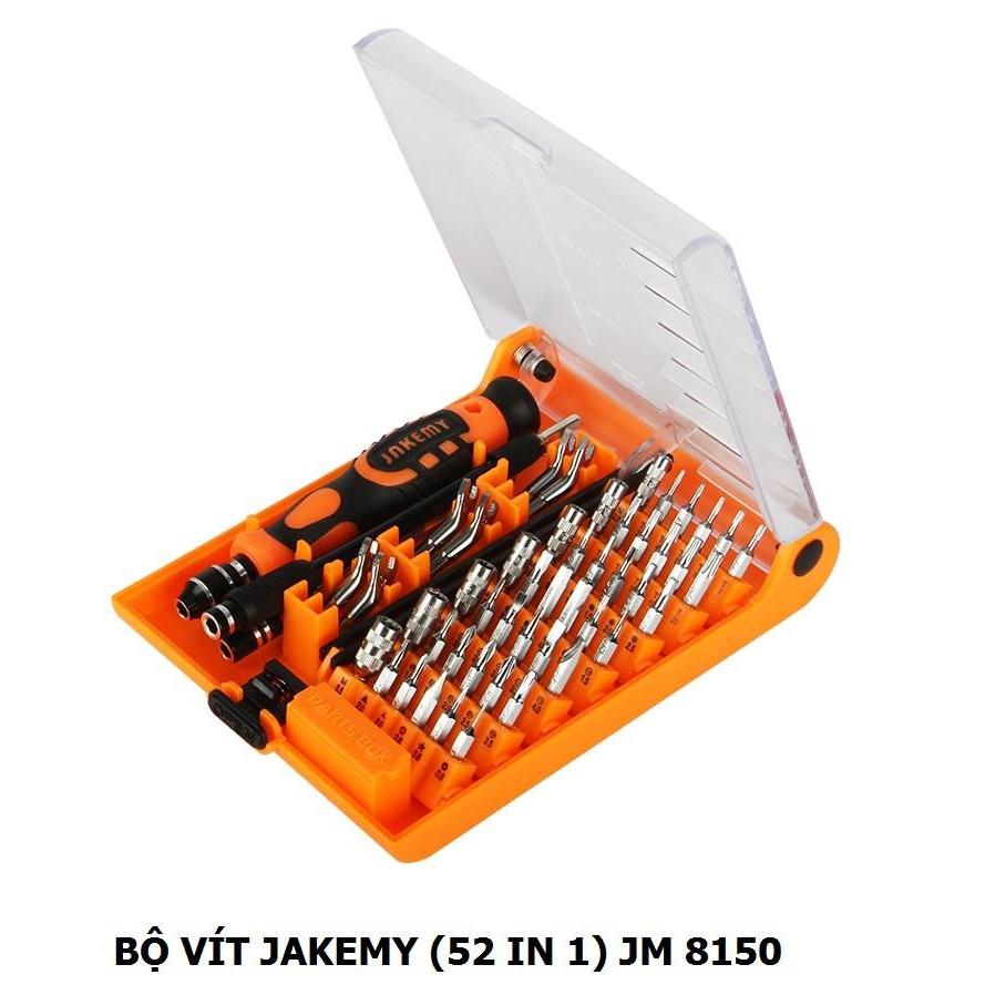 Bộ Tua Vít Đa Năng 54 chi tiết Jakemy JM-8150 (Cam) - Hàng Chính Hãng - Nguyên Seal