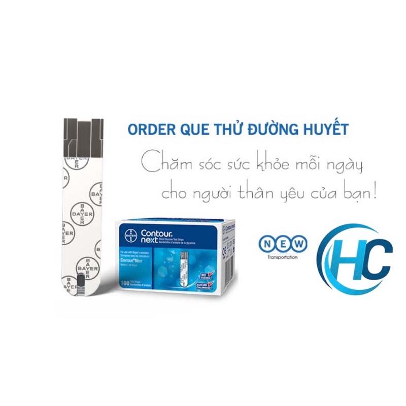 Que Thử Đường Huyết Contour Next (Hộp 50 que)