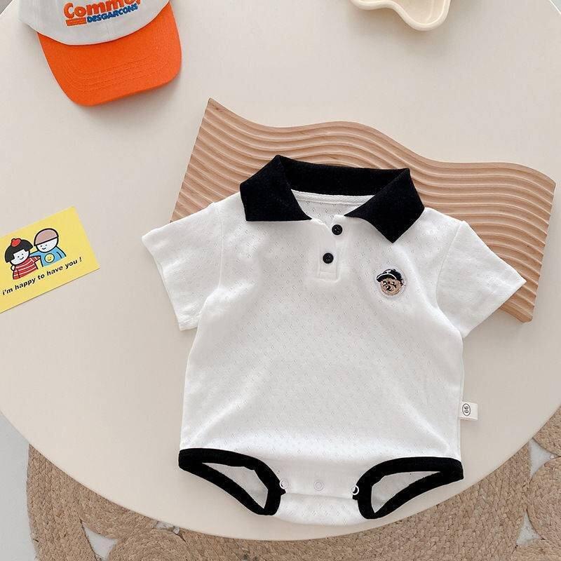 Bộ body suit cho bé trai bé gái sơ sinh từ 3-12 Kg chất cotton mềm mát