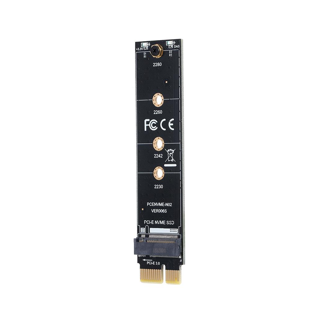 Thẻ chuyển đổi PCI-E sang NVME M.2, cói tản nhiệt và hỗ trợ đầu đọc thẻ SSD Thernal Pad 2230/2242/2260/2280