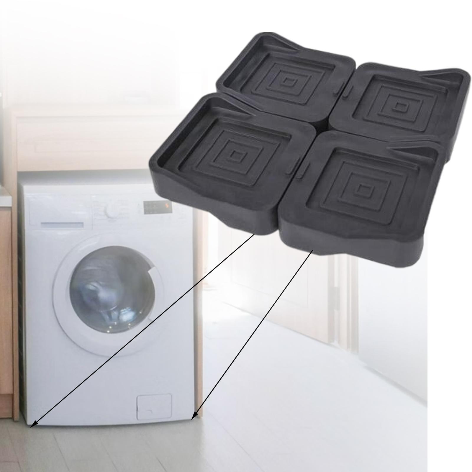 4x Anti Vibration Washer Feet Pads Washing Machine Base Keep Peace Universal