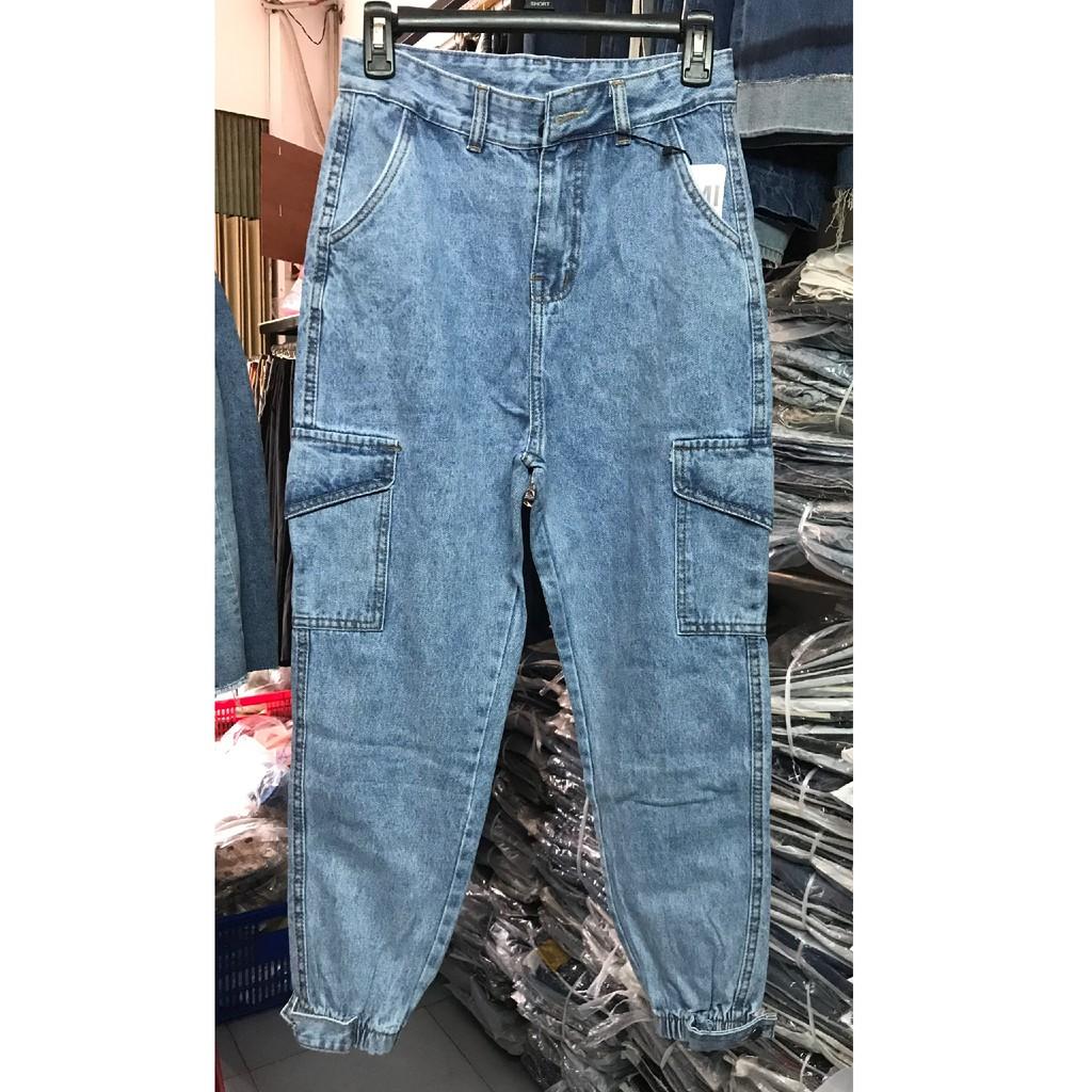 Quần Jogger nữ chất jean cotton JBG13