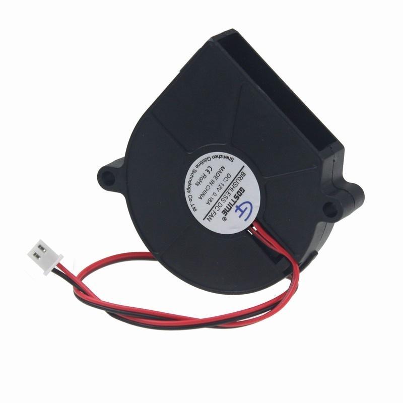 1PCS Gdstime Lot 60x11mm 60mm x 11mm 6011 11V DC Machine Case Brushless Exhaust Blower Cooling Fan