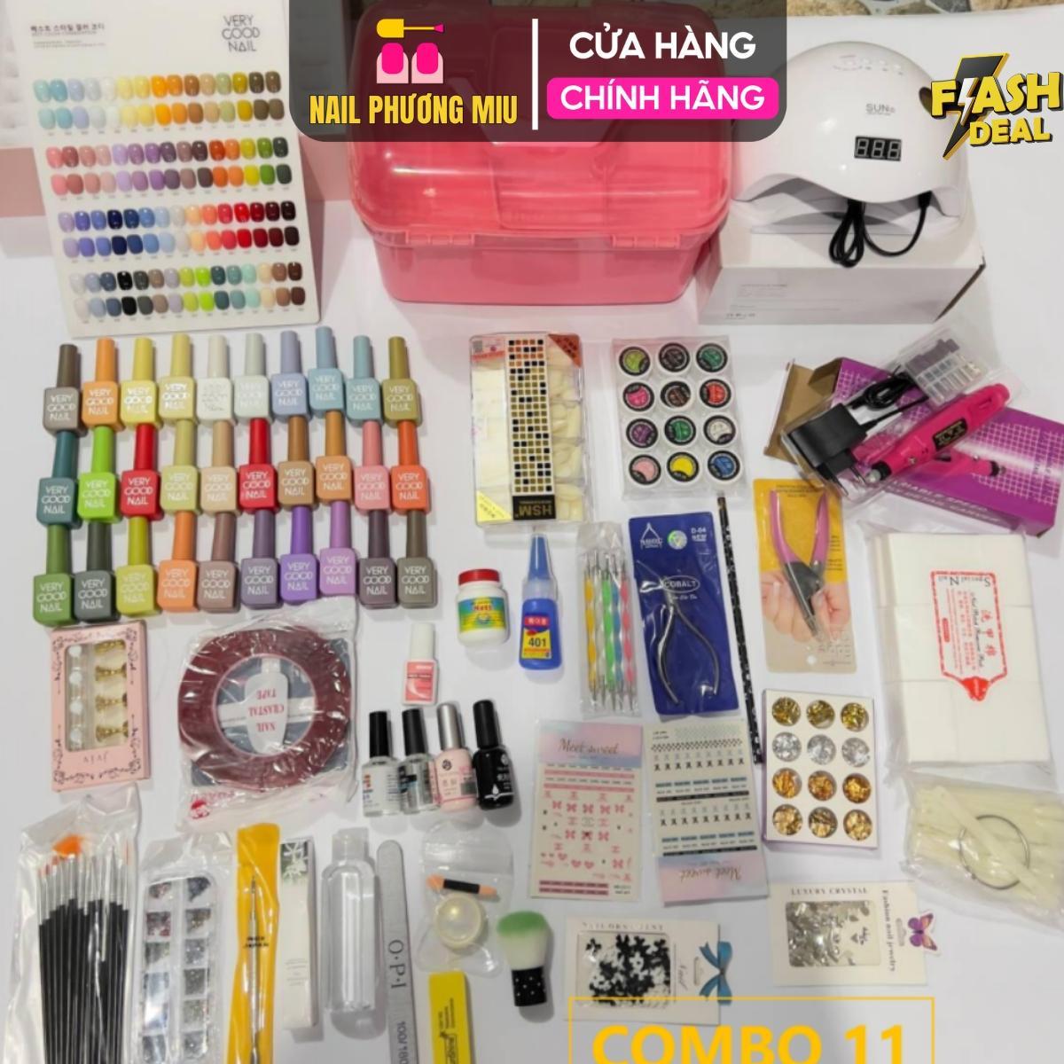 Combo Trọn Bộ Làm Nail Cá Nhân Cơ Bản Số 11 Nữ Women