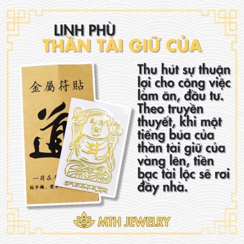 Miếng Dán Điện Thoại Sticker Mèo Thần Tài, Hổ Vàng Hút Tài Lộc May Mắn, Năm Mới Phát Tài