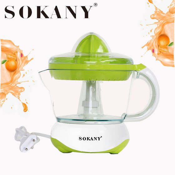 Máy vắt cam tự động công suất cao, máy ép cam tự động SOKANY JE601D - HÀNG CHÍNH HÃNG - DELIYA