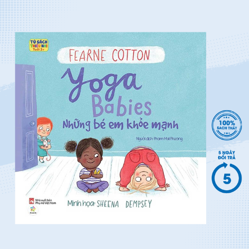 Ehon Song Ngữ - Những Em Bé Khỏe Mạnh - Yoga Babies (PNU)