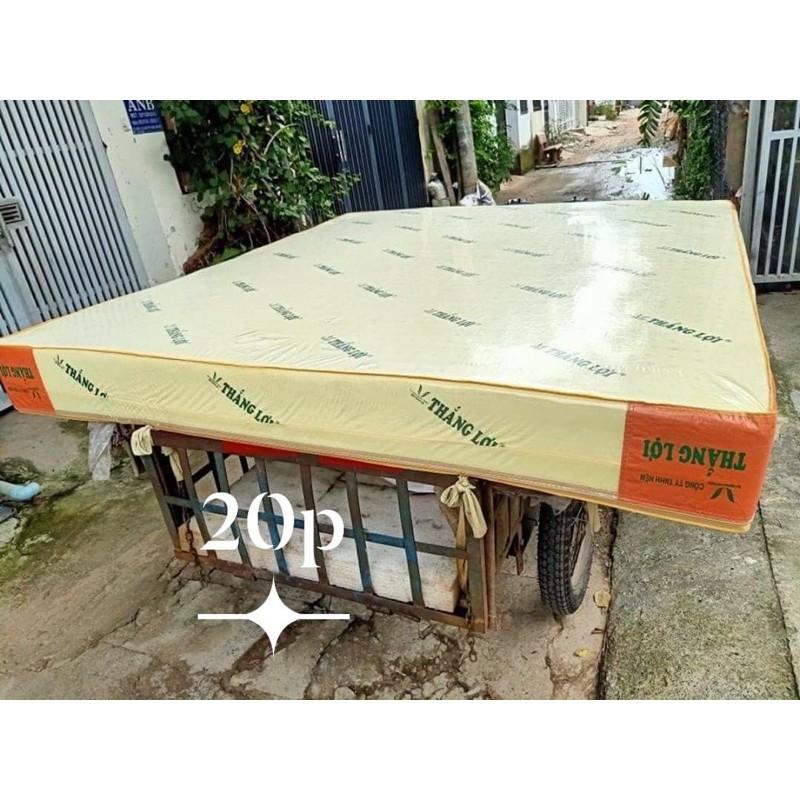 nệm cao su non thắng lợi đủ kích thước 1m-2m2-10cm gấp 3