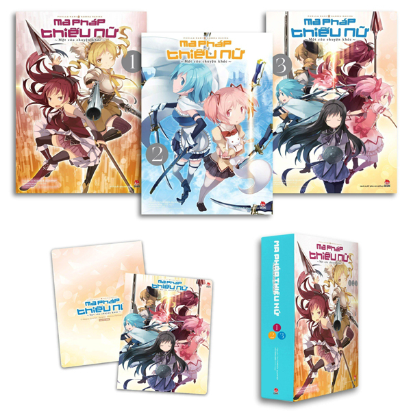 Boxset Ma Pháp Thiếu Nữ Madoka Magica - Một Câu Chuyện Khác  - Tặng Kèm Mini Clear File