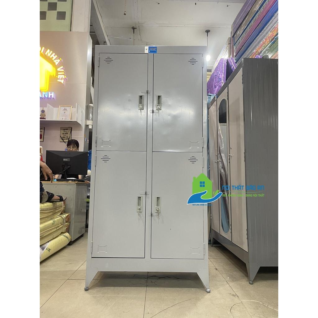 Tủ hồ sơ văn phòng 4 cửa cao 1m8 SƠN DẦU - BA