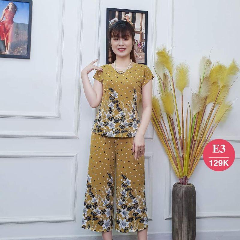 BÁN SỈ BỘ THUN CHO MẸ- BỘ THUN HOA TRUNG NIÊN- BỘ MẶC NHÀ TRUNG NIÊN_ĐỒ BỘ TRUNG TUỔI