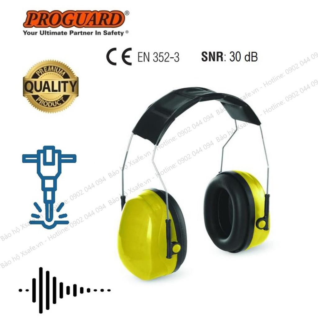 Chụp tai chống ồn Proguard PC09H Độ giảm ồn 30dB điều chỉnh được theo cỡ đầu - phone giảm ồn bảo vệ tai, Bịt tai cao cấp