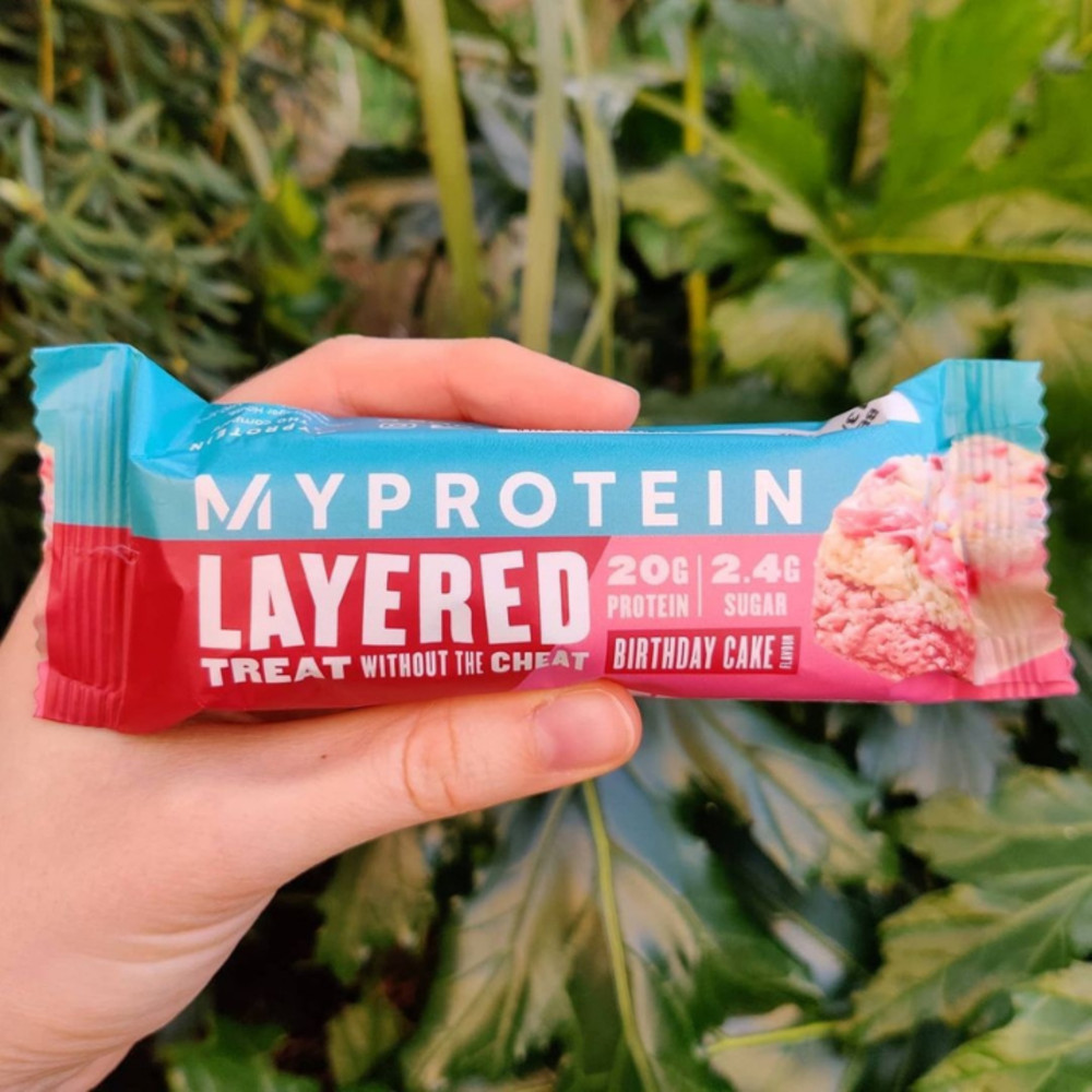 Thanh bổ sung Protein và năng lượng tức thì Layered Protein Bar Myprotein (Hộp 12 thanh)