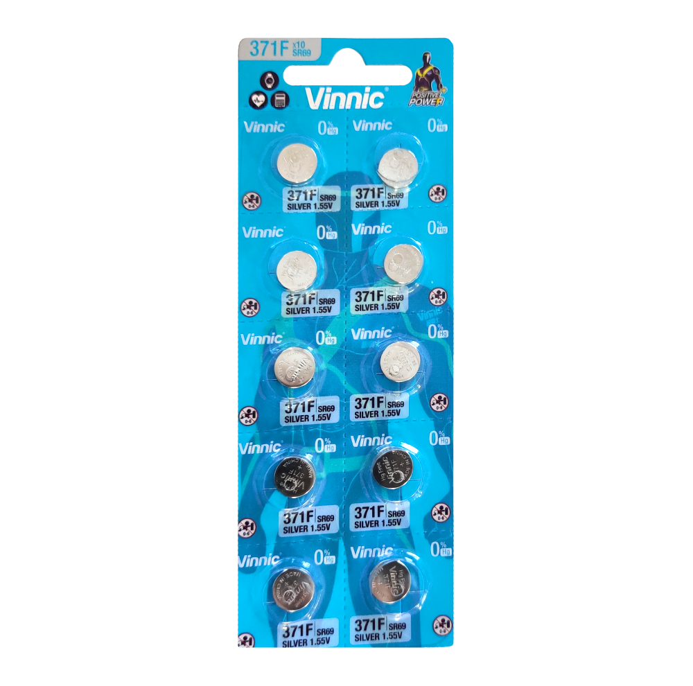 Pin đồng hồ oxit bạc Vinnic 371/ SR920SW / SR69 / 371F