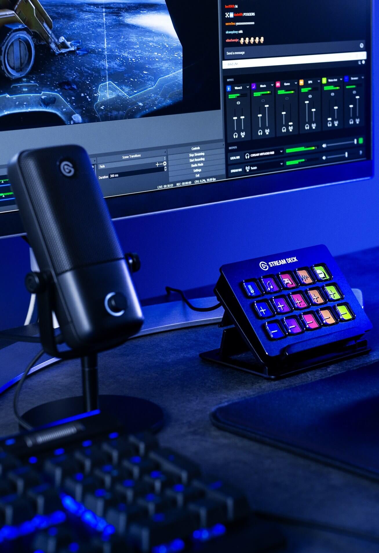 Thiết bị Stream Elgato Gaming Microphone Wave 1 - Hàng chính hãng