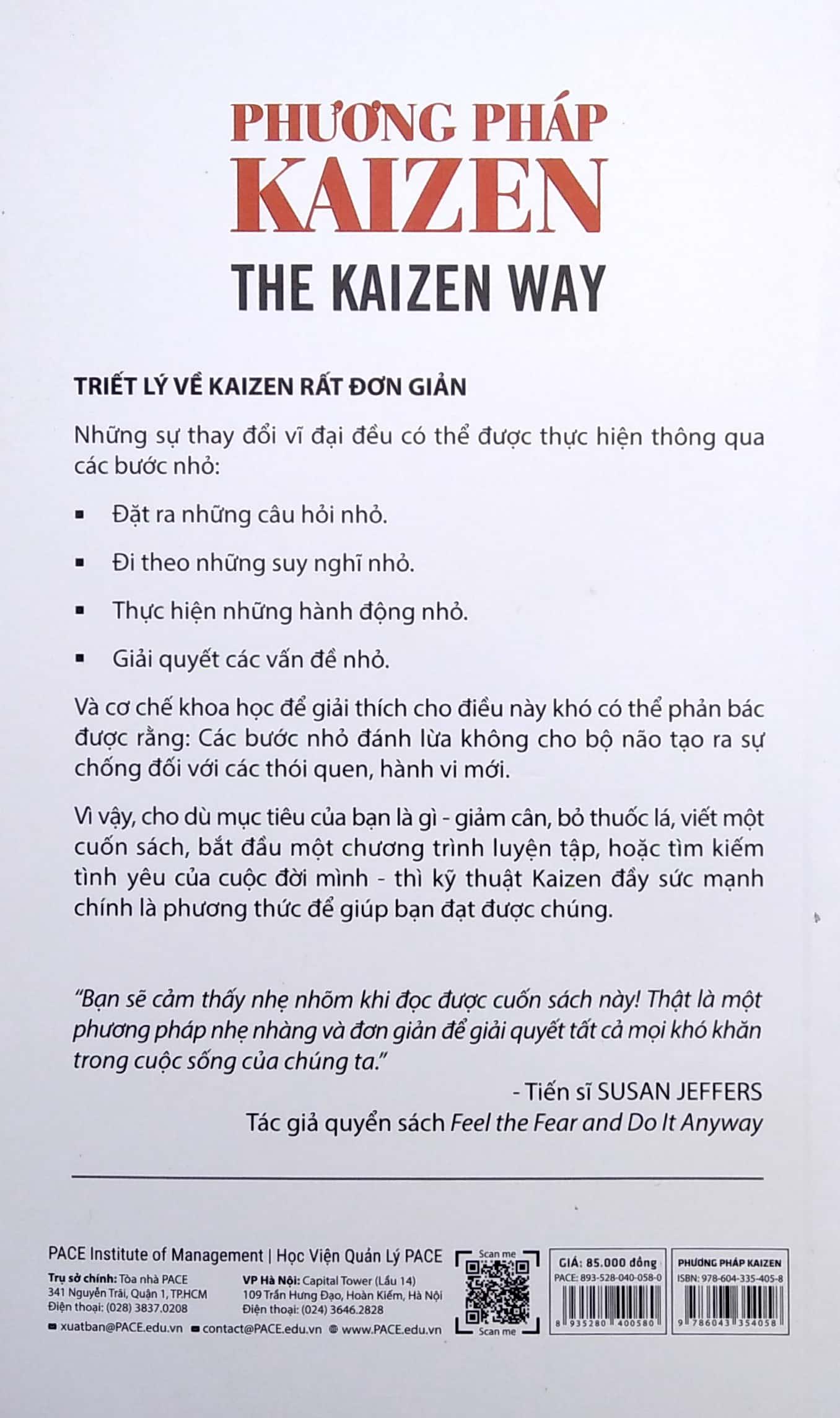 Phương Pháp Kaizen (The Kaizen Way) - Tái Bản