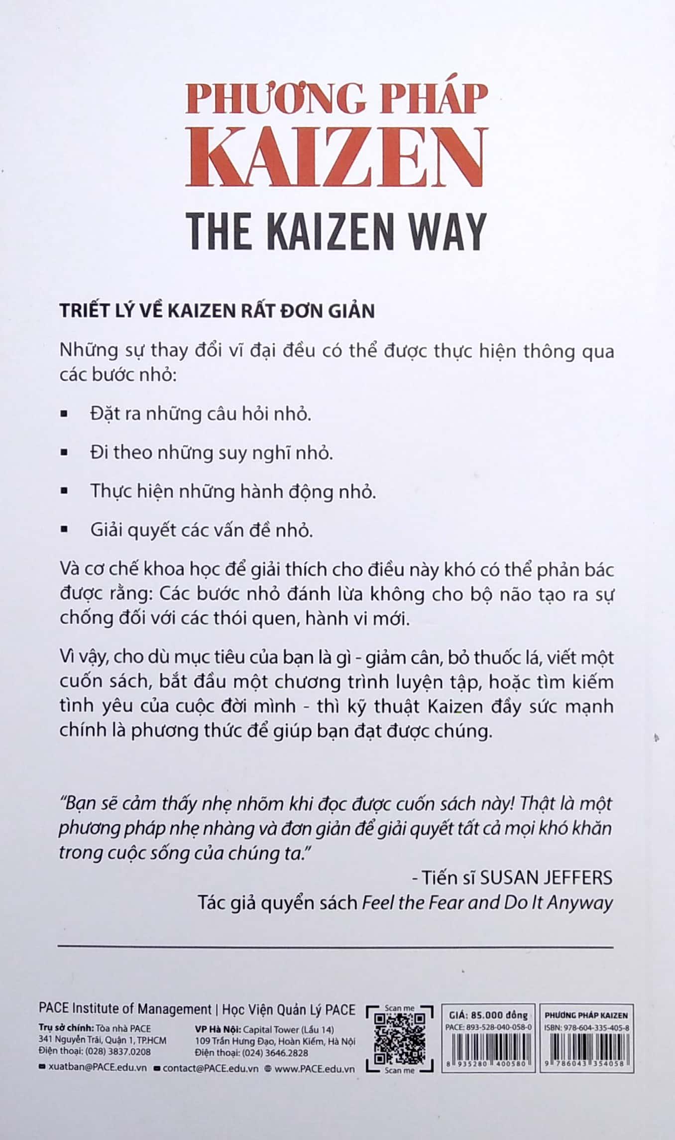 Phương Pháp Kaizen (The Kaizen Way) - Tái Bản
