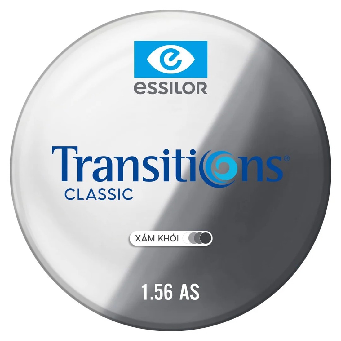 Tròng đổi màu Transitions Classic chuyển màu nhanh, đổi màu đậm hơn và độ bền màu cao (1 cặp)