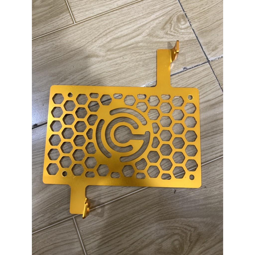 Che két nướxe exciter 155 nhôm cnc màu vàng