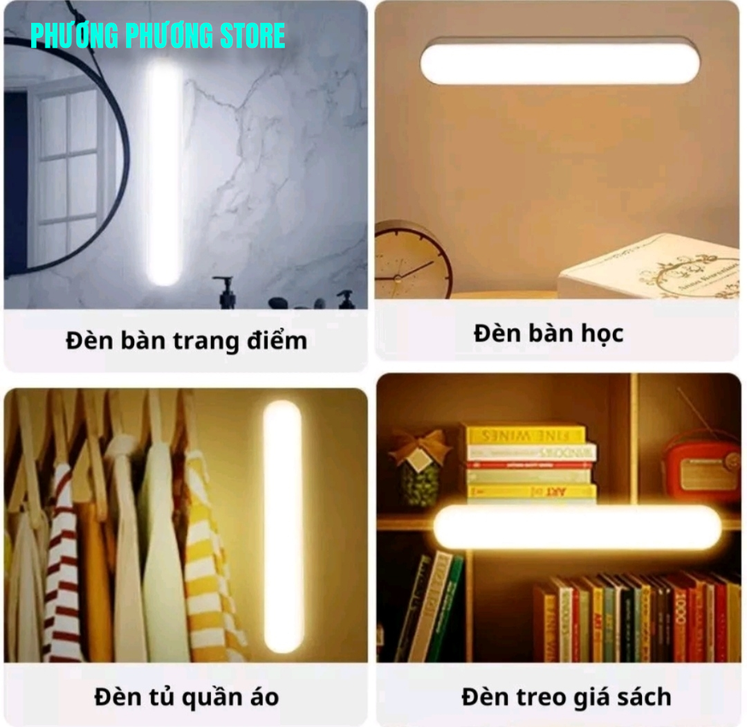 Đèn Led Treo Không Dây 1800 mAh LKESBO 1170 Cảm Ứng Dán Tường Gắn Nam Châm 3 Chế Độ Sáng - 3 Chế Độ Hẹn Giờ Hàng Chình Hãngj