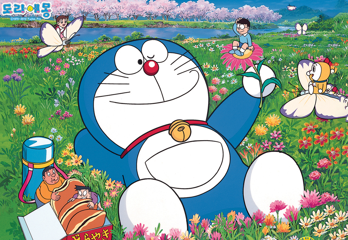 Bộ Tranh Xếp Hình Minh Châu 330 Mảnh – Doraemon (Kích Thước 30x44cm)