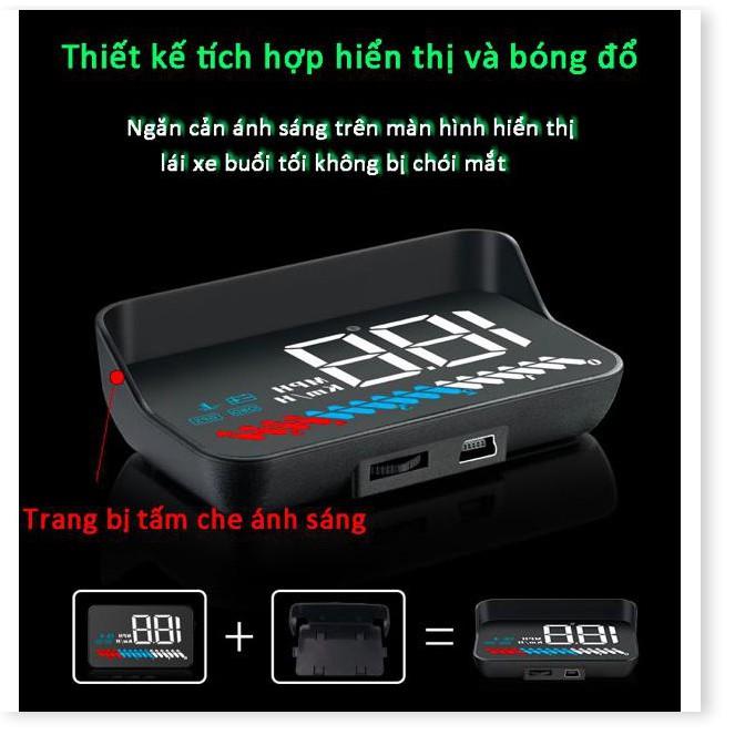 Thiết bị hiển thị trên kính lái HUD FULL OPTION OBD2