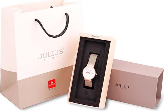 Đồng Hồ Nữ Julius Star Hàn Quốc JS-009LB Dây Thép Màu Đồng